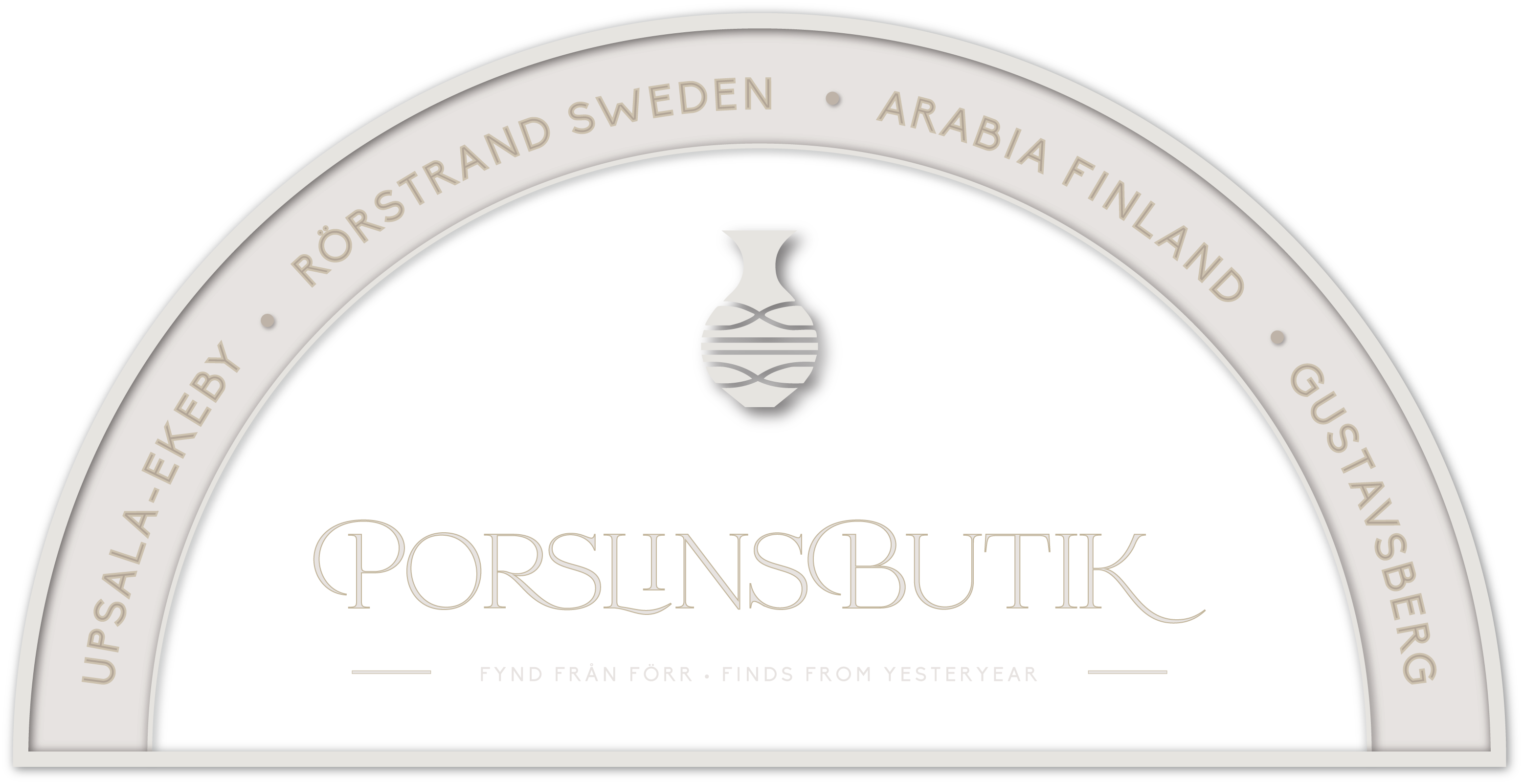 PorslinsButik — Fynd från förr — Finds from yesteryear — Rörstrand Sweden, Arabia Finland, Gustavsberg, Upsala-Ekeby