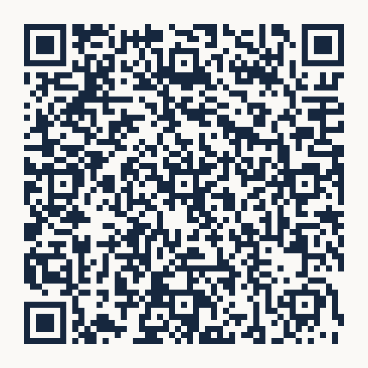 QR code linking to Porslinsbutik contact card